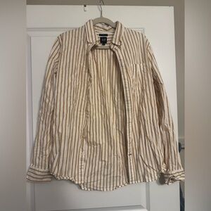 Gap Striped Button-Up Shirt